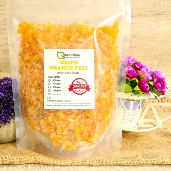 

❁ Potongan Kulit Jeruk / Aptunion Orange Peel Import (1 kilogram) by Granology ✽