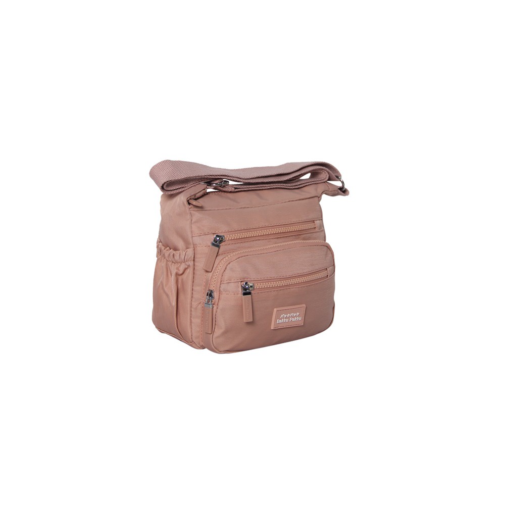 [KLIKTAS] Tas Selempang Wanita Fashion Korea Bakku Pakku 9128 Import Sling Bag