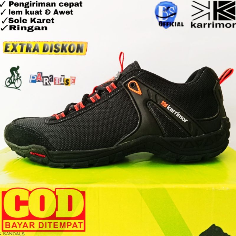SEPATU SEPEDA MTB TERBARU SEPATU SEPEDA GUNUNG GOWES KARRIMOR NEWTON SUMMIT TERBARU SEPATU GUNUNG