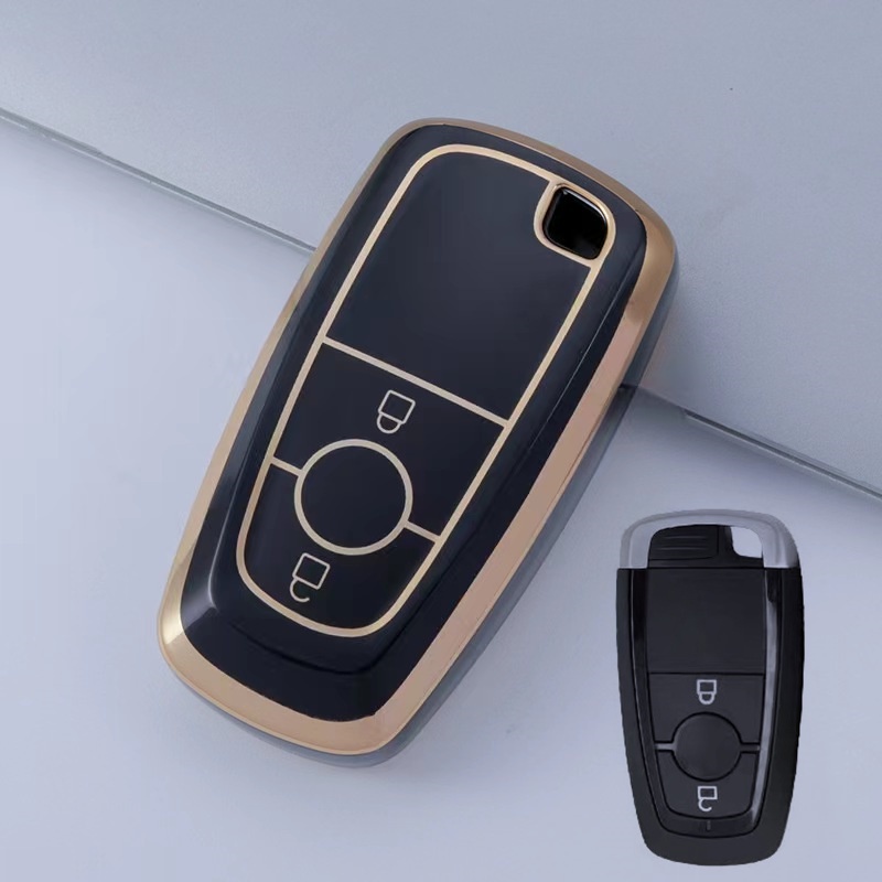 Tpu Remote Mobil Smart Key Case Cover Shell Untuk Ford Fiesta Focus3 4 Mondeo Ecosport Kuga Focus ST Pelindung Fob Aksesoris