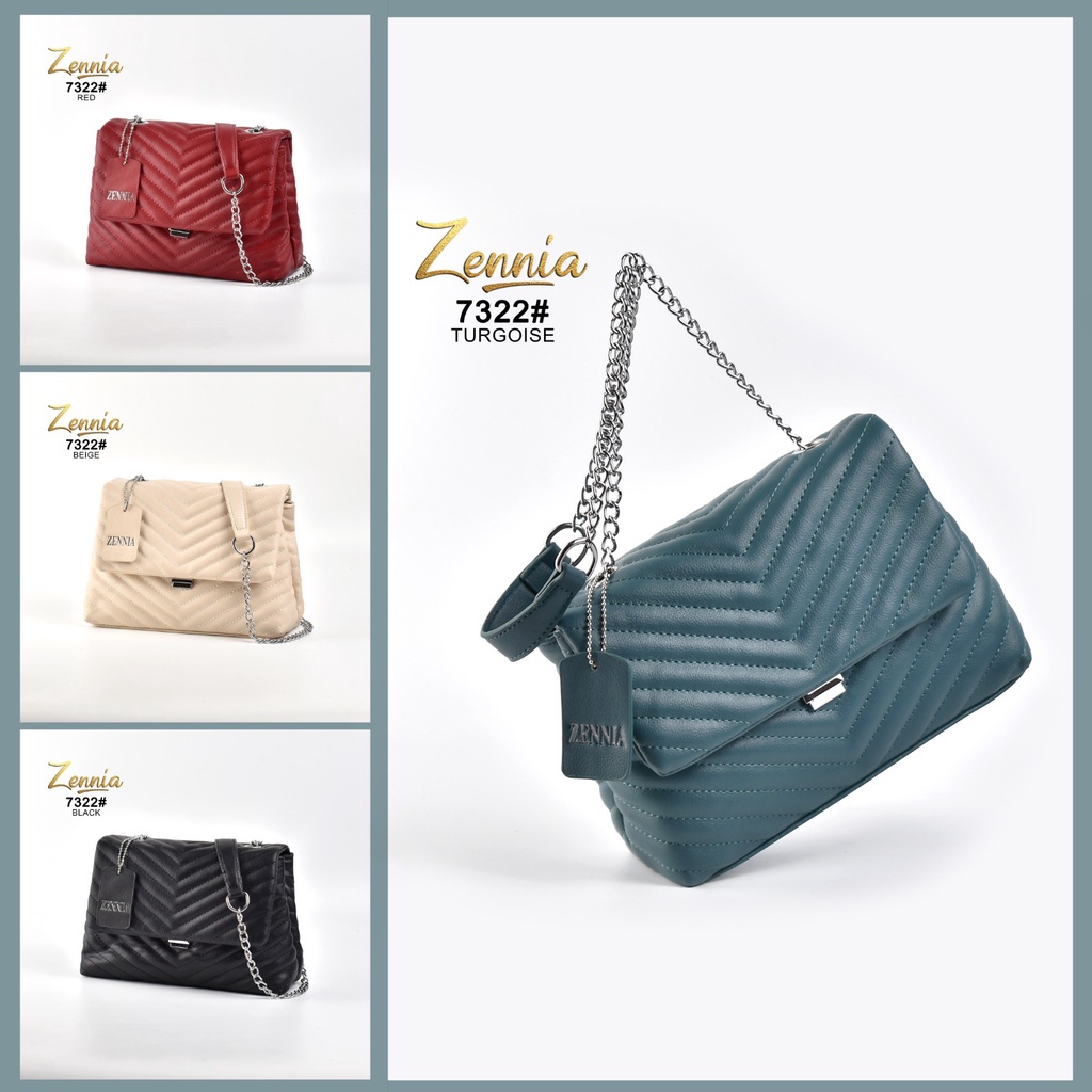 Tas Zennia 7322 Tas Selempang Wanita/Sling Bag Tas Fashion Hand Bag