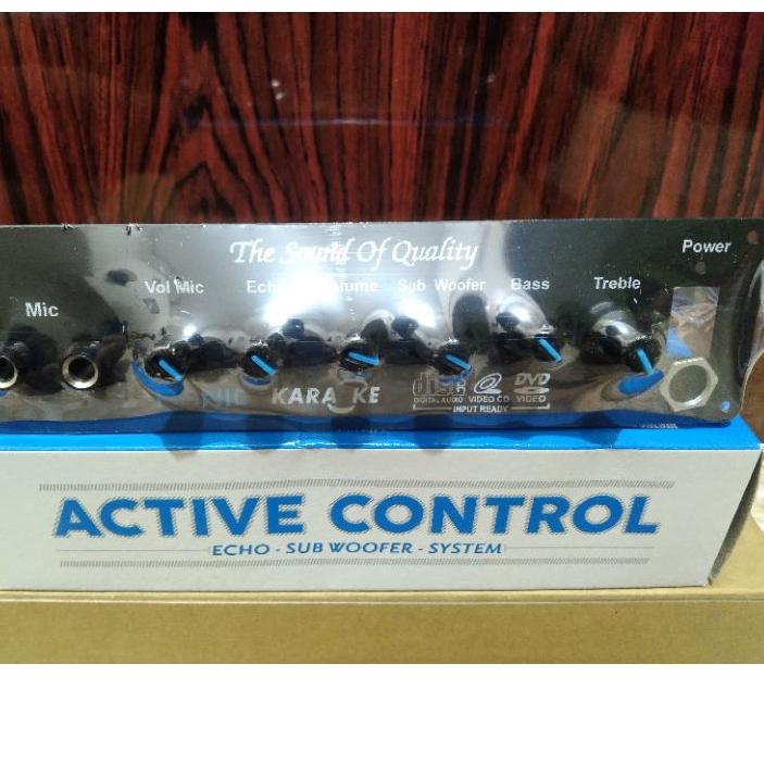 ▼ Tone control subwoofer echo mic speaker aktif type 226 active control speaker ➢
