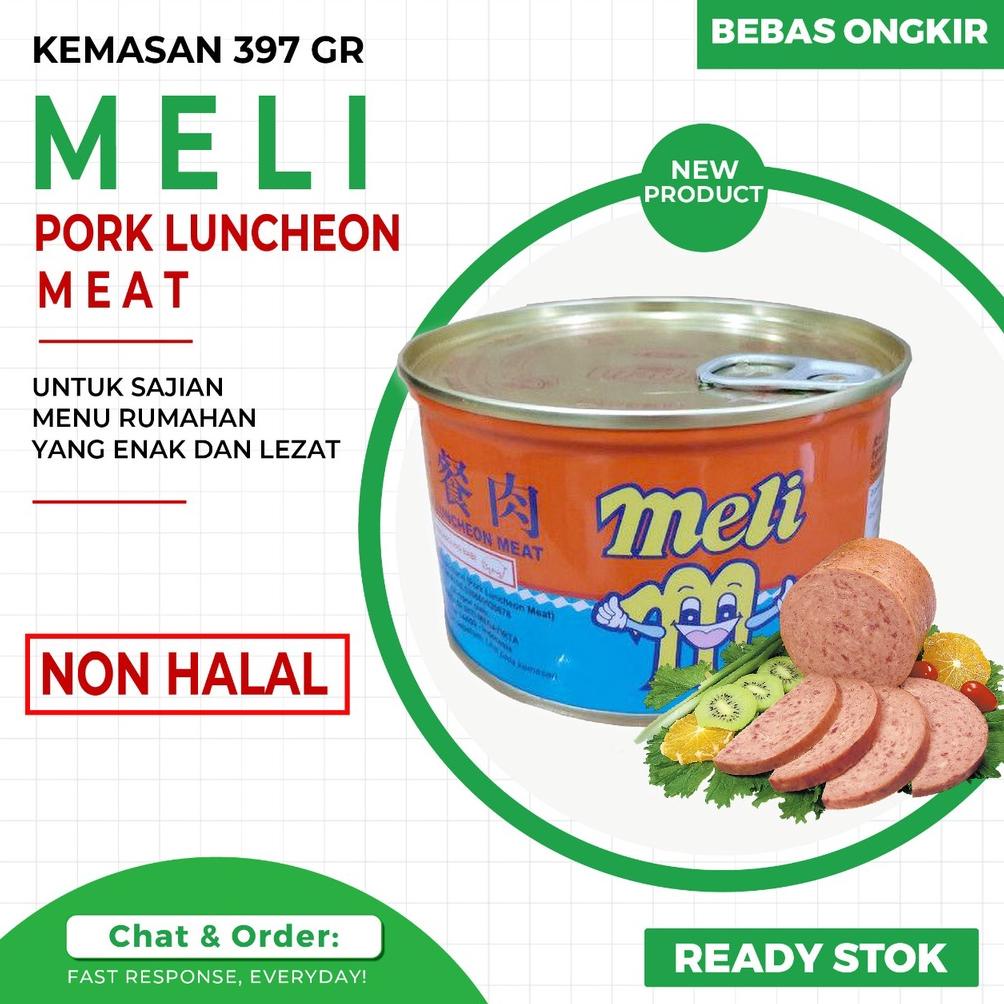 

Untuk Anda MELI Ham Maling Pork Luncheon Meat 397gr-non halal .,.,.,..,