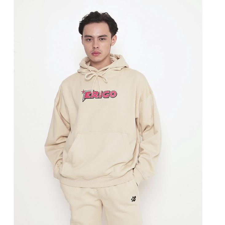 LANGSUNG ATC Erigo Hoodie Erigo Flag Khaki