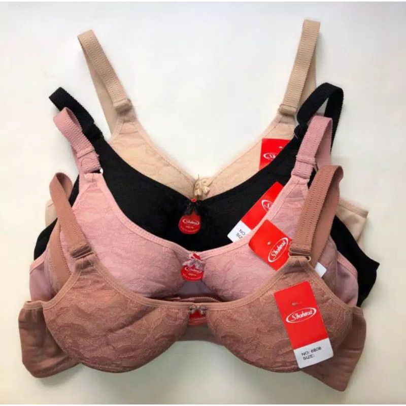 SHAHNAZ | Sport Bra Jumbo | Shanaz Brukat | Non Kawat, Busa Tipis TOKO KEANULOVA