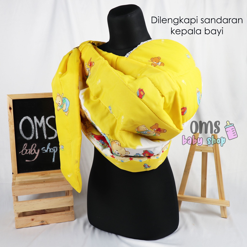 Gendongan Bayi - Gendongan Bayi Ring Sling samping murah dan premium / Baby Carrier GRATIS TAS MIKA!