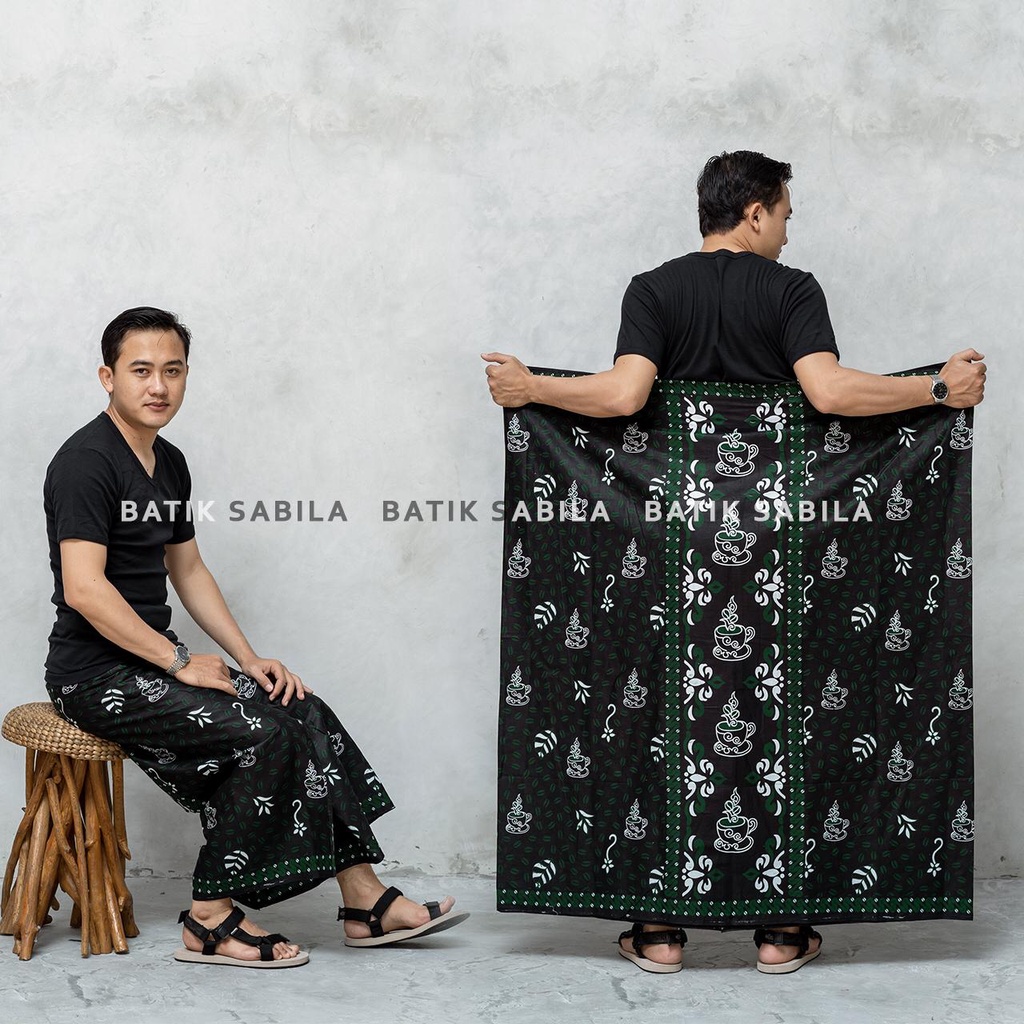 Sarung Katun Print Kopi Dewasa / Sarung Bordir Aceh Premium / Sarung Wadimor / Sarung Bhs / Sarung Pria / Sarung Wayang / Sarung Lukis / Sarung Pekalongan