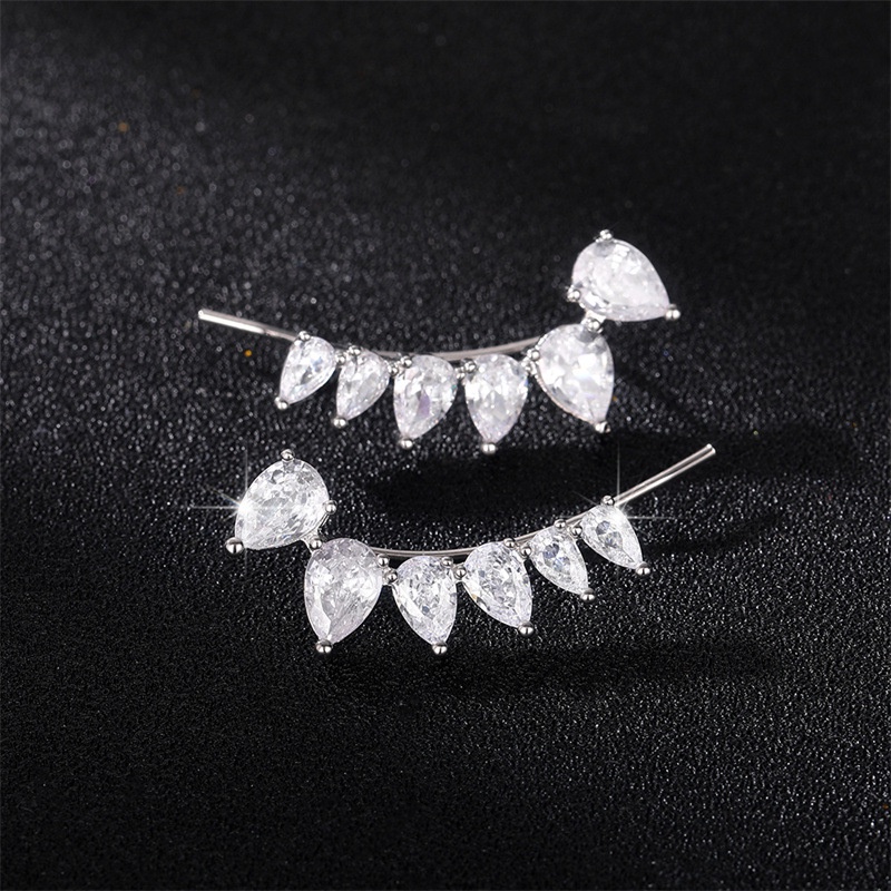 Deartiara Fashion Anting Tetesan Air Anting Tetesan Air Bentuk Pir Minimal