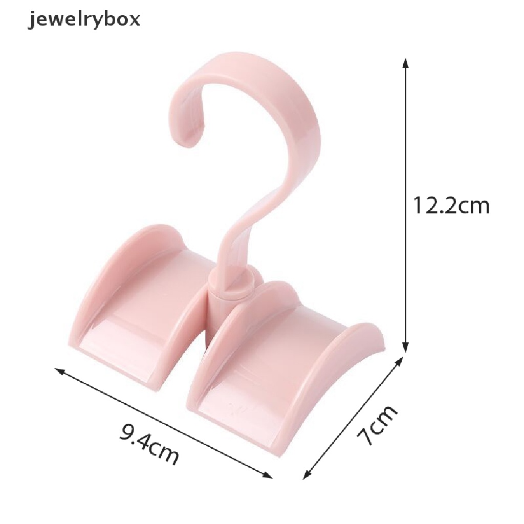 [jewelrybox] Rotasi 360 Derajat Lemari Organizer Gantungan Tas Hooks Hanger Handbag Holder Butik