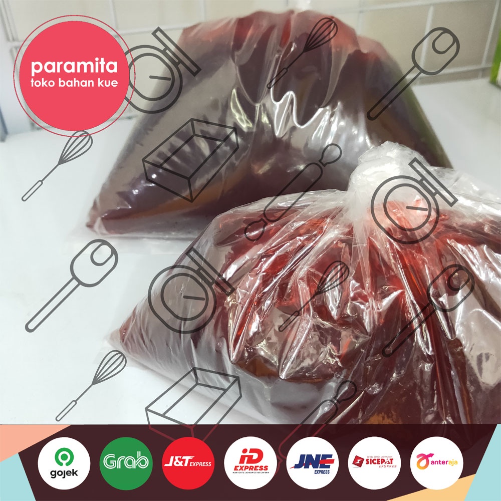 Le Patta Tropicana Selai Strawberry / Blueberry Repack 250 gr