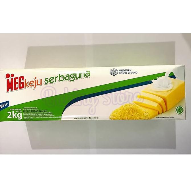 

HOT Keju Cheddar Meg Serbaguna 2kg