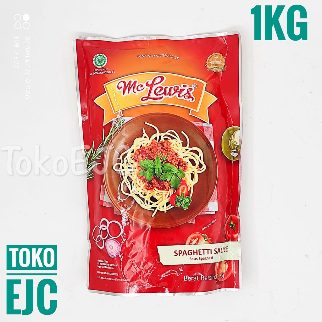 

[EJC] Mc Lewis Spaghetti Sauce Saus Spageti 1kg