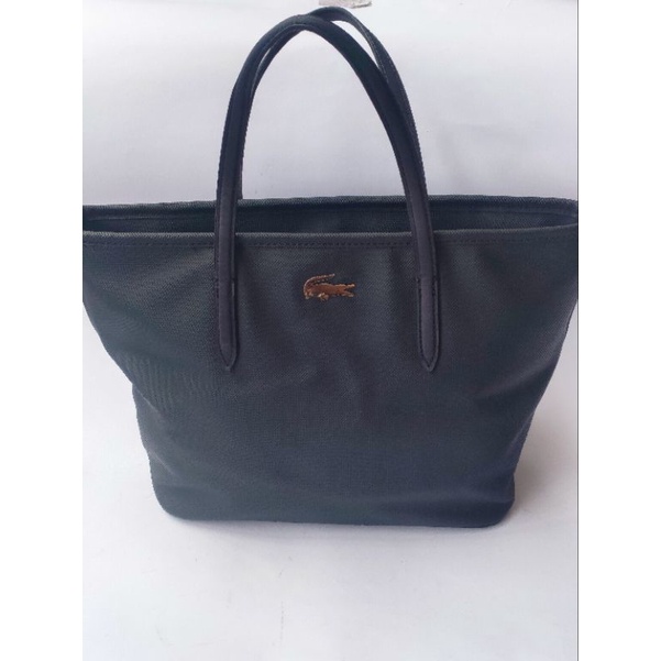 Tas Jinjing Tote Bag Lacoste Original (Preloved)