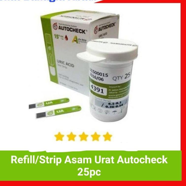 [ART. 251011] Autocheck Uric Acid / Strip Autocheck Asam urat / refill asam urat