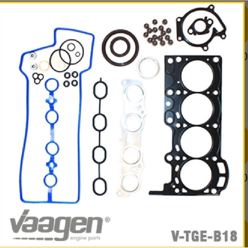 GASKET SET ENGINE - PACKING FULL SET AVANZA / XENIA 1.3 1300 2SZ-FE (VAAGEN)