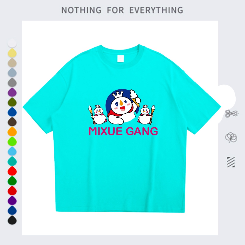 ASY KAOS SABLON MIXUE BISA UNISEX KAOS MIXUE GANG