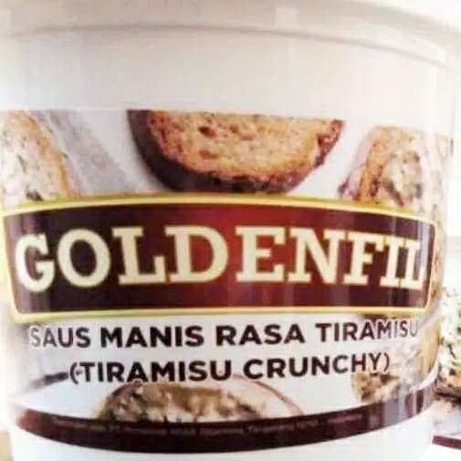 

Terlaris ✨ -goldenfil tiramisu crunchy selai 1kg2.2.23