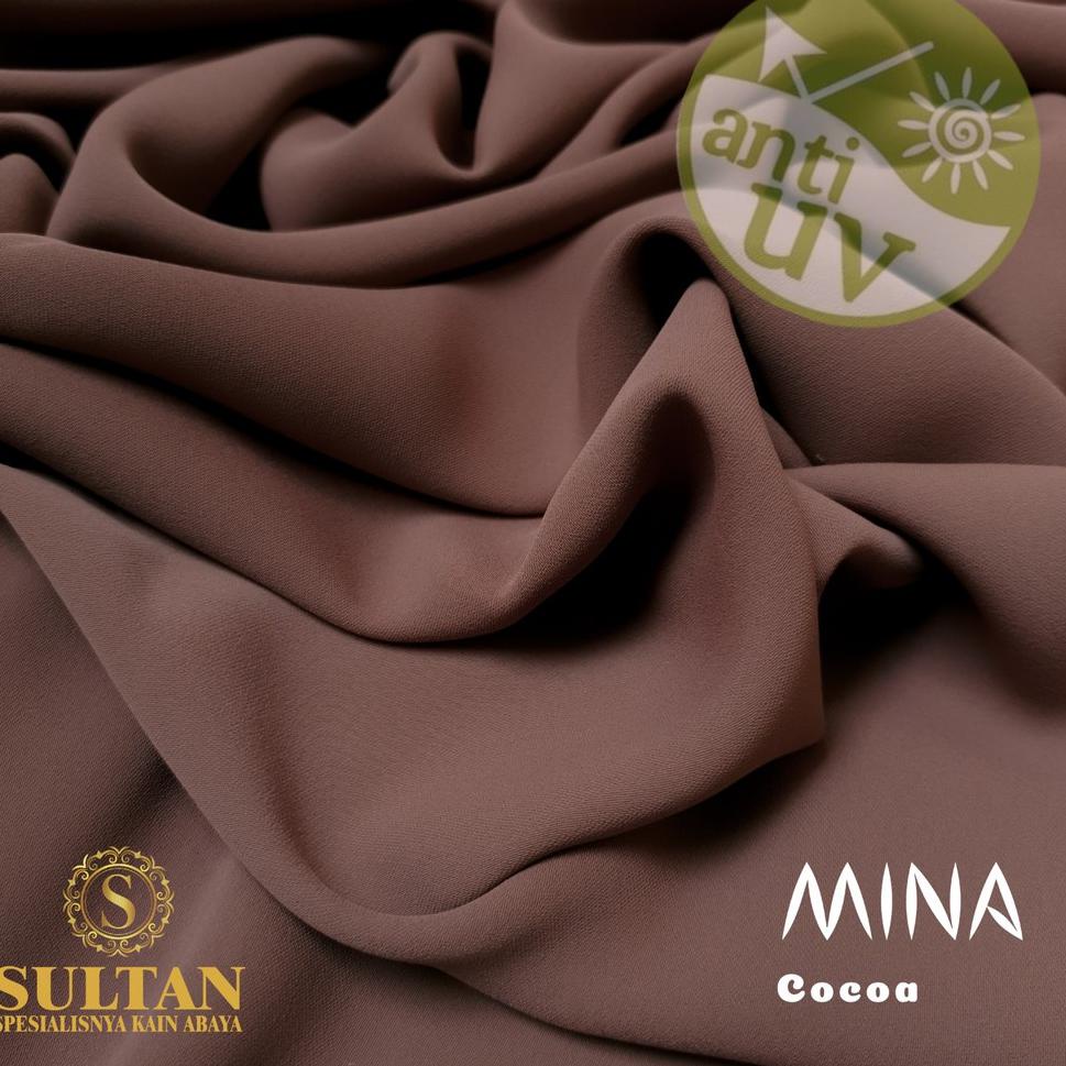 HOT PRODUCT Y37 50CM MINA COCOA POLOS KAIN ANTI UV SULTAN ➾