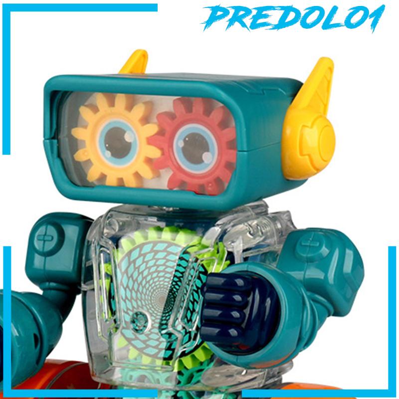 [Predolo1] Mainan Robot Gear Mekanik Dengan Lighting Dengan Moving Gears Untuk Hadiah Liburan