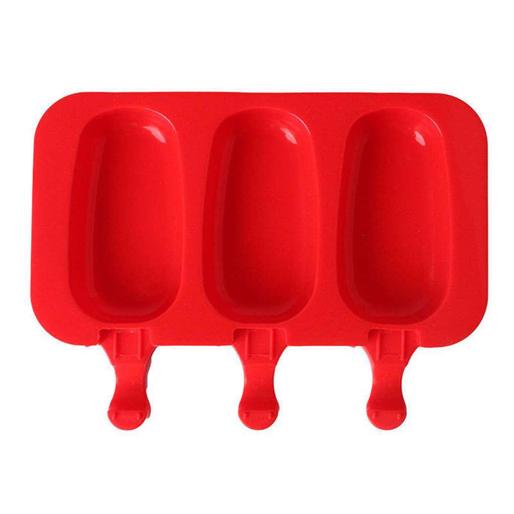 Silicone Ice Cream Jelly Lolly Pop Maker Popsicle Bake Cetakan Cetakan Kue Dapur