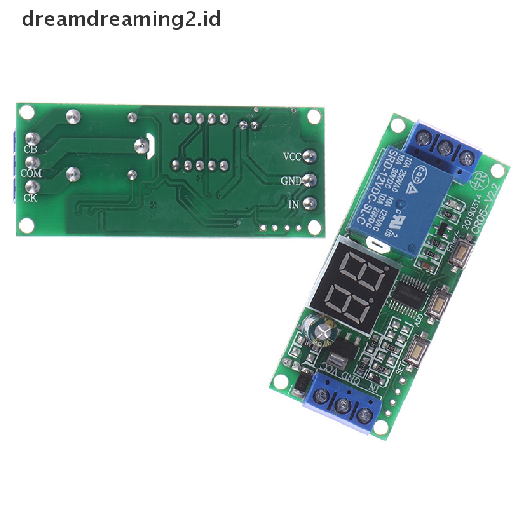 (dream) Digital time infinite delay switch timer relay Modul dc5v12v24v.