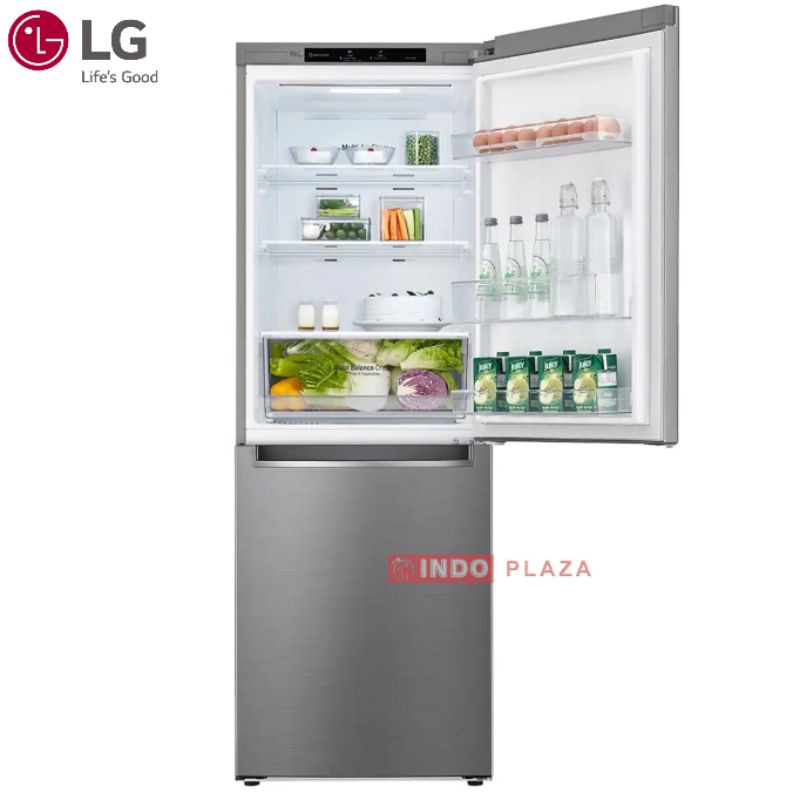 KULKAS LG BOTTOM FREEZER GCB-369NQRM / NLRM SMART INVERTER 305 Liter