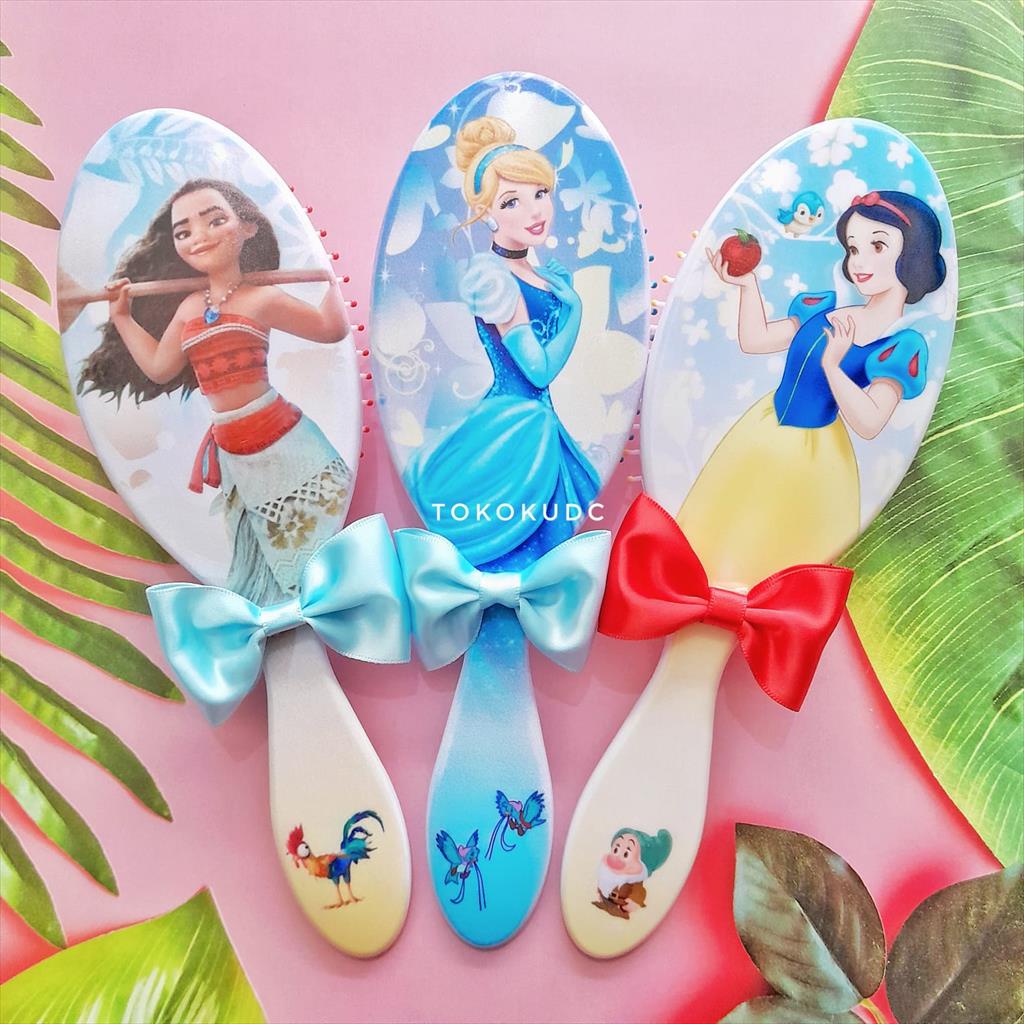 SISIR RAMBUT KARAKTER DISNEY PRINCESS FROZEN BOW BOX / SISIR BLOW DISNEY