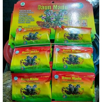 Kapsul Daun Madu Renceng Obat Asam Urat & Flu Tulang 20 sachet
