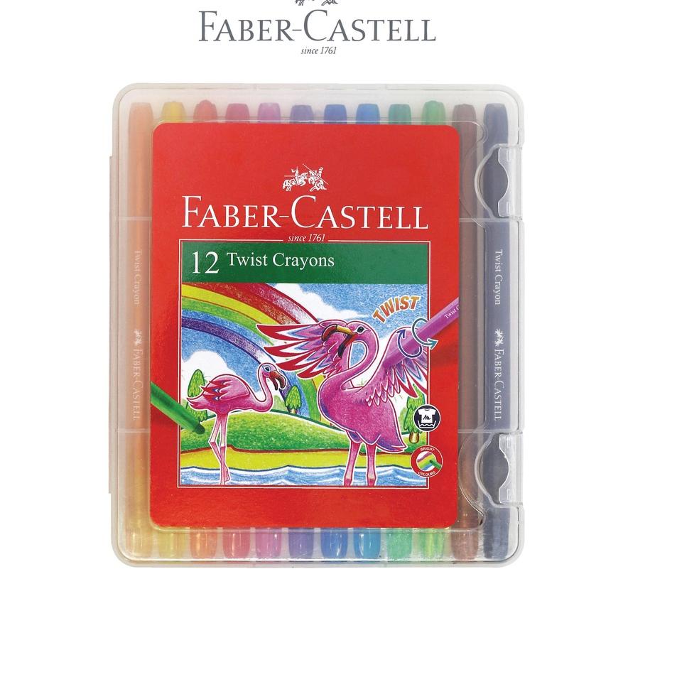 

First Sale Faber-Castell Twist Crayon set 12