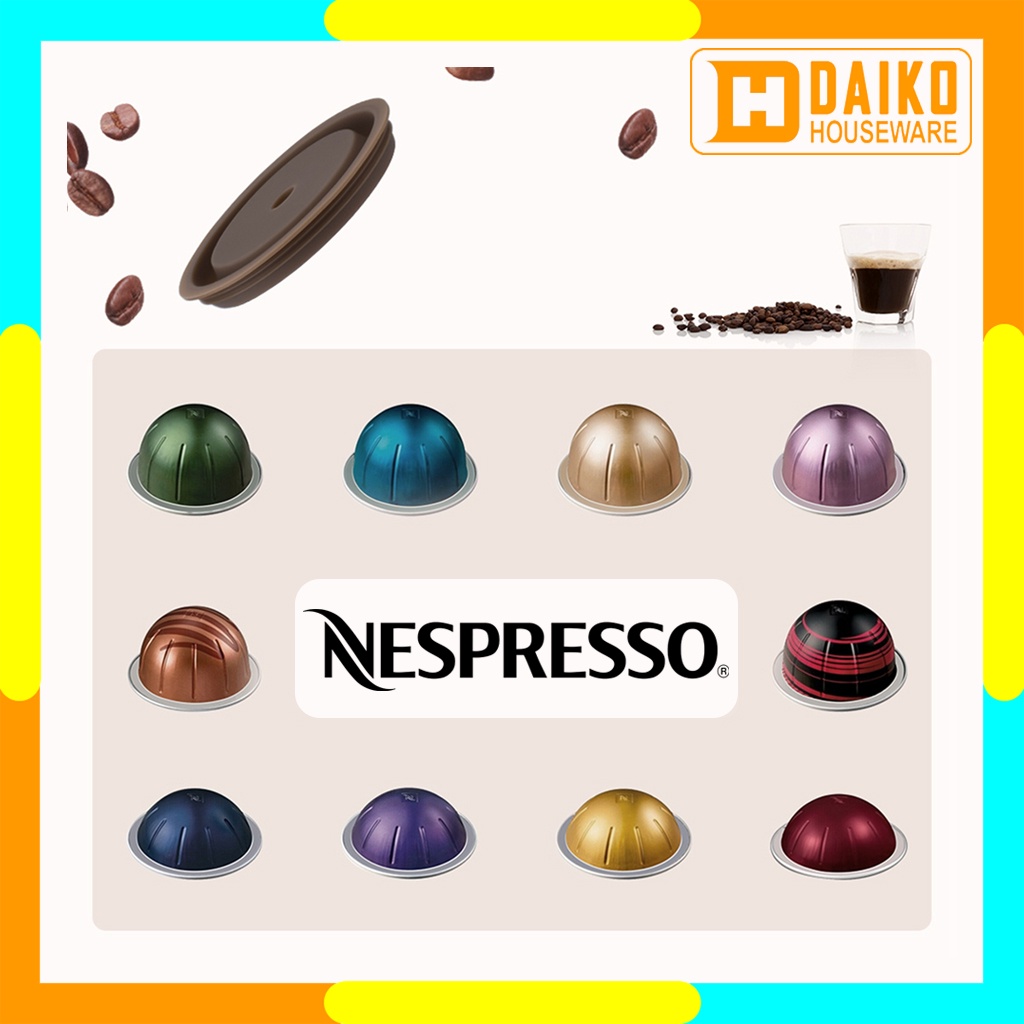 

Capsule Nespresso Vertuo Ecer Satuan All Varian Rasa - Medium to Dark Roast Coffee Vertuoline