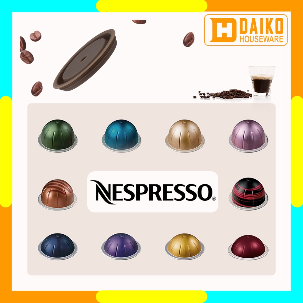 

Capsule Nespresso Vertuo Ecer Satuan All Varian Rasa - Medium to Dark Roast Coffee Vertuoline