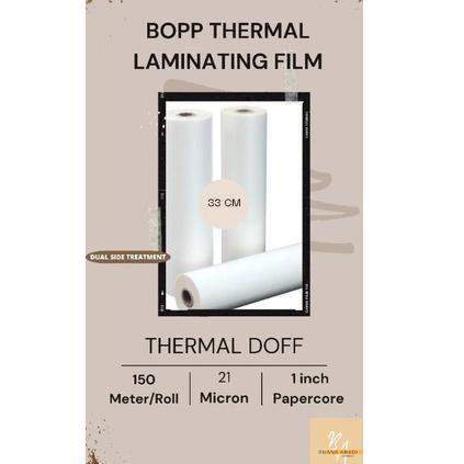 

E79 DOFF PLASTIK LAMINASI PANAS THERMAL / PLASTIK LAMINASI BOPP THERMAL DOFF TERBAIK ⇑