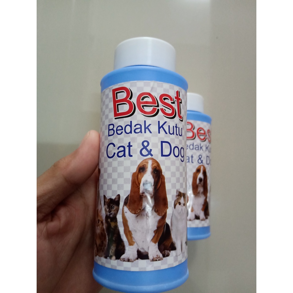 Bedak Kutu Anjing Kucing Best Wangi