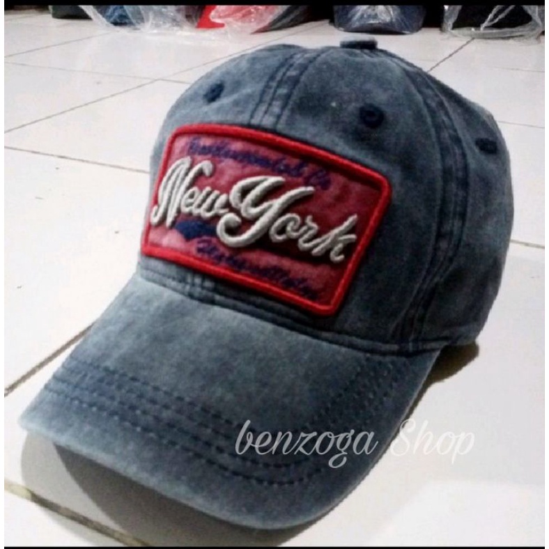 Topi Pria Keren import Pria Wanita Model Vintage Korea Fashion Style Jeans Sporty