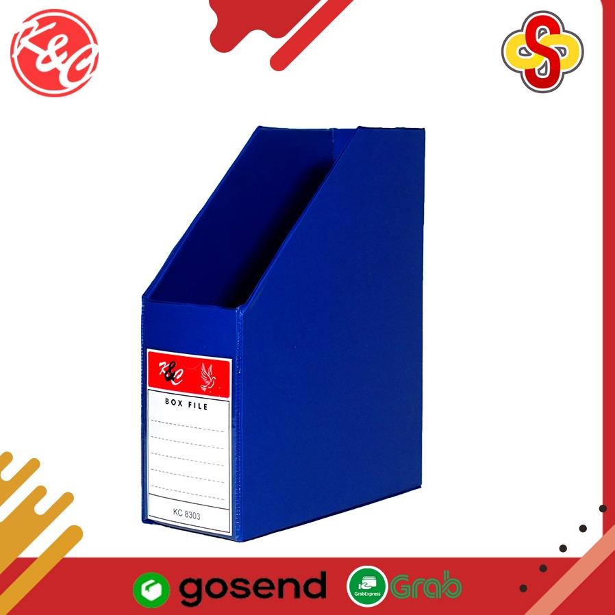 

G25 Box File Folio K&C Biru Lebar 10 cm WOW BANGET ㅇ