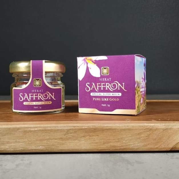 

✈ 1 GRAM SAFFRON / SAFRON GRADE 1 TERBAIK DI DUNIA ORIGINAL ™