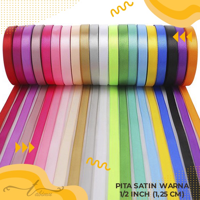 

PITA SATIN / PITA KADO 1/2 INCH (1,25 CM)