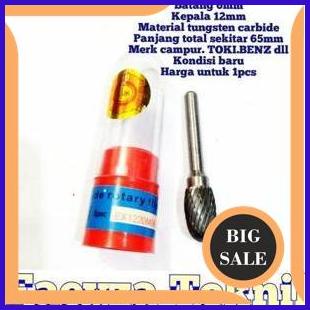 tools Mata Tuner.cuner.rotary burss EX1220M06.mata 2arah Batang 6mm Kepala 12mm tungsten c