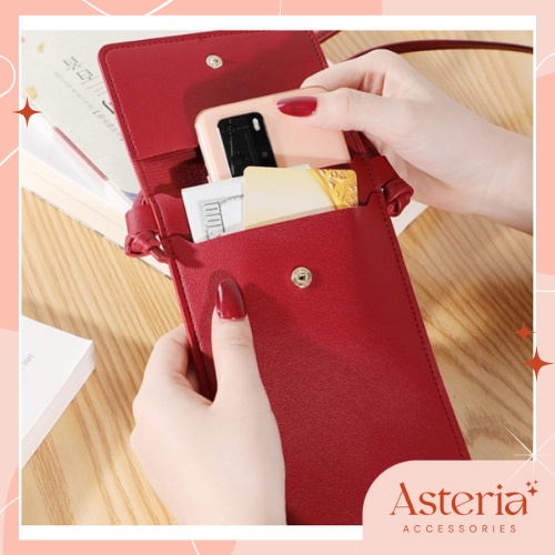 Tas Selempang Wanita Korea C001 - Tas Selempang Polos - Tas Selempang Wanita Mini Kulit - Tas Selemp