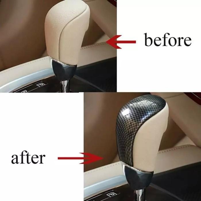 Gear Shift Knob Carbon Cover Nissan Xtrail T32 2014-2018