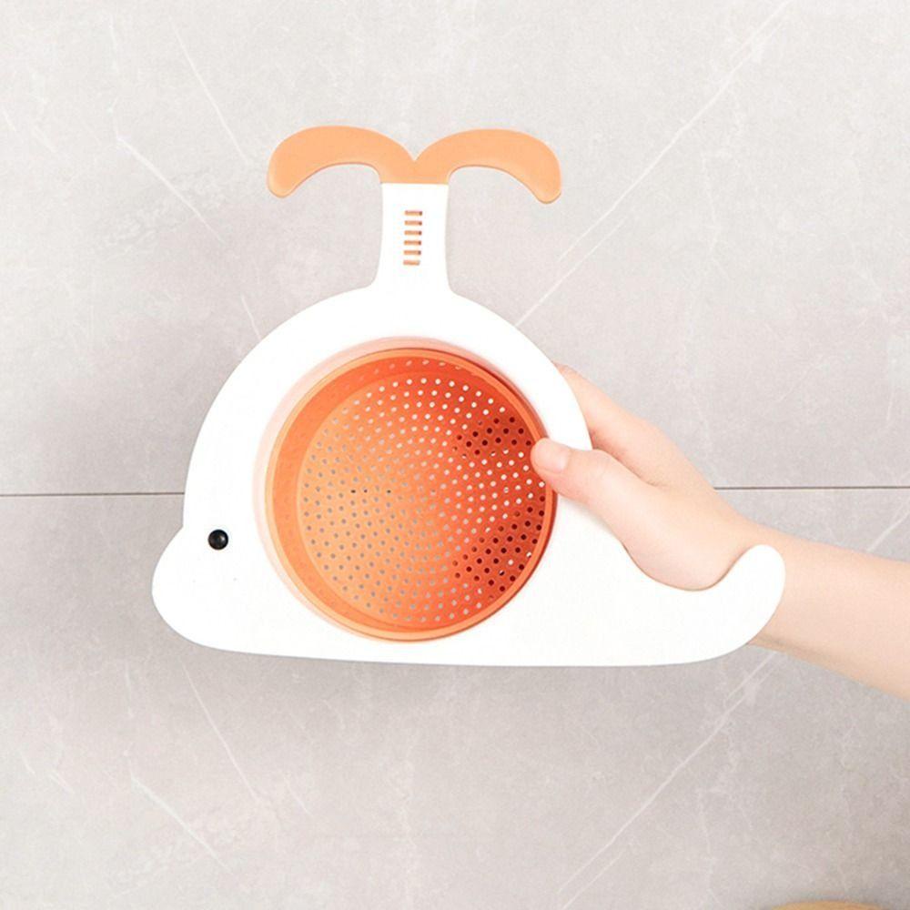 [Elegan] Drain Rack Dapur Keranjang Penyimpanan Hemat Ruang Draining Drying Corner Shelf