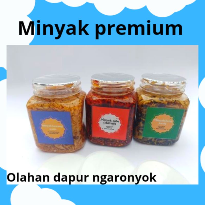 

Minyak bawang premium,minyak bawang putih,minyak bawang merah,minyak kencur,minyak daun jeruk,minyak ebi,minyak udang,minyak cabe,minyak chili oil(OLAHAN DAPUR NGARONYOK)