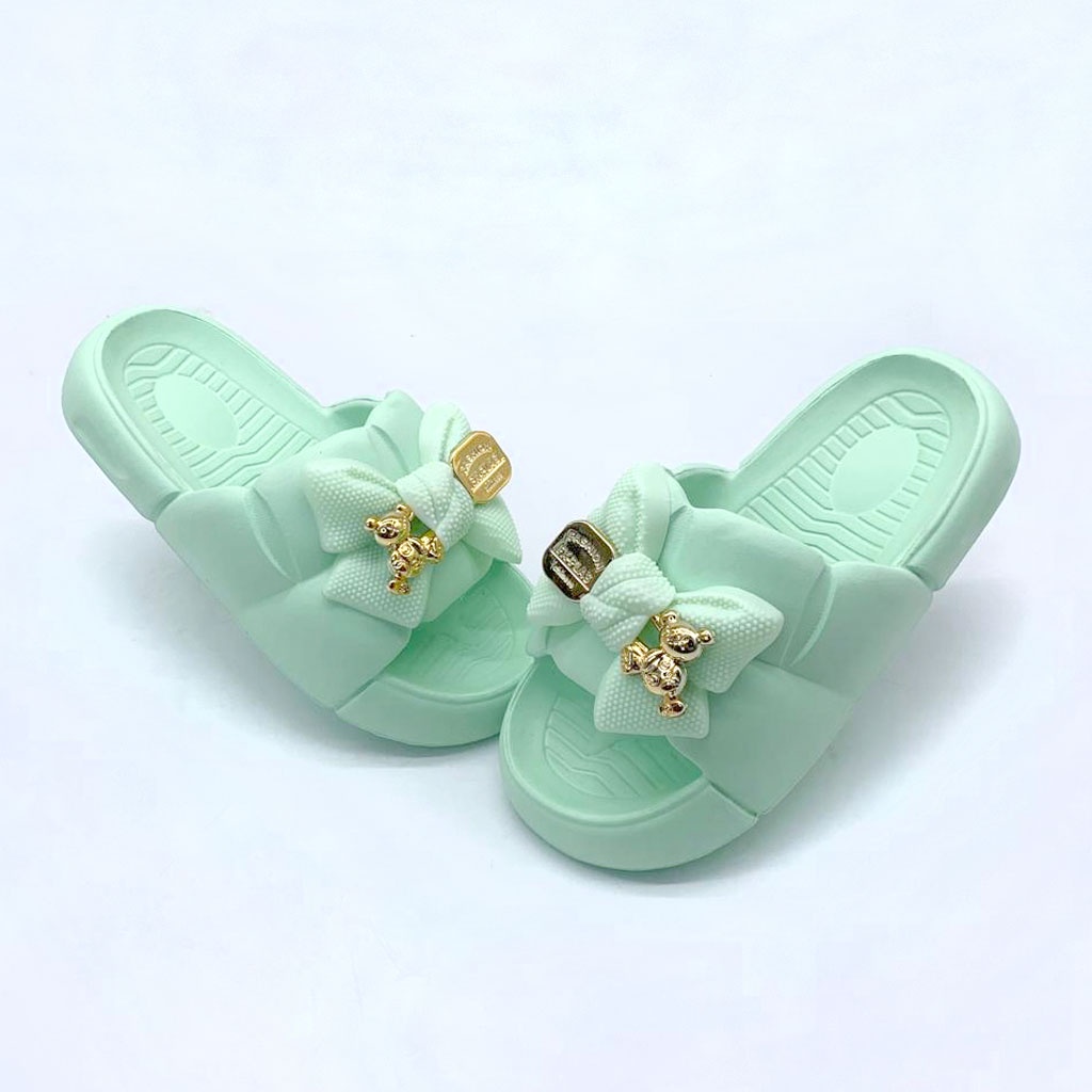 Sandal Wanita Dewasa Sandal Selop Jelly Karet Empuk Elastis Korean Style Terbaru