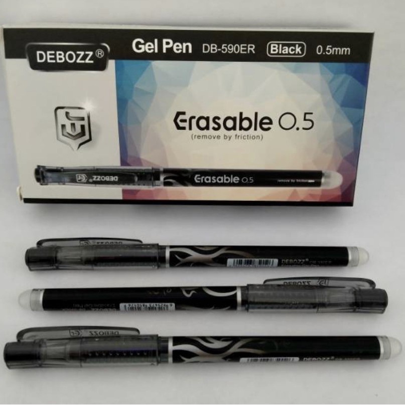 

PULPEN GEL ERASABLE/BISA DI HAPUS DEBOZZ 0.5 DB-590ER 1pack