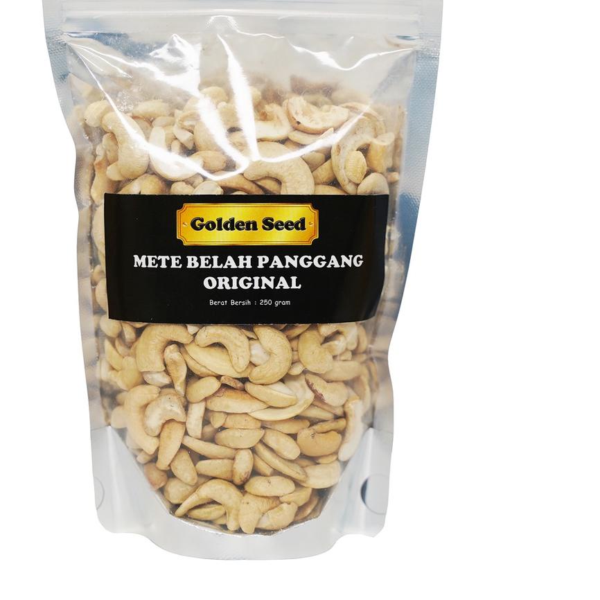 

❀ [BELAH] METE BELAH PANGGANG ORIGINAL 250 GR | MEDE OVEN MENTE ROASTED SPLIT CASHEW 250 GRAM | ORIGINAL ☂