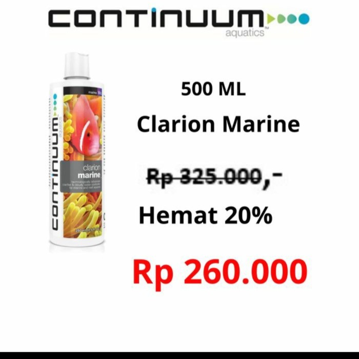 CONTINUUM CLARION MARINE 500ML