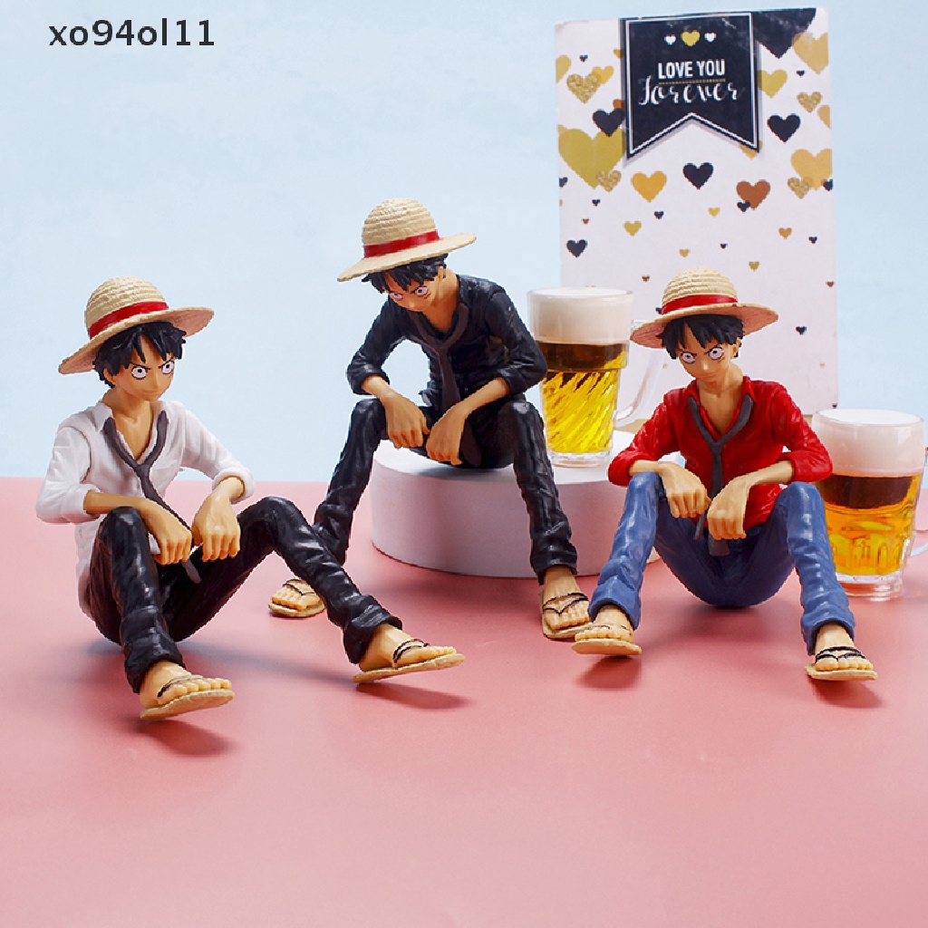 Xo One Piece Model Figure Anime Klasik Mainan Boneka Kue Mobil Dekorasi Koleksi OL