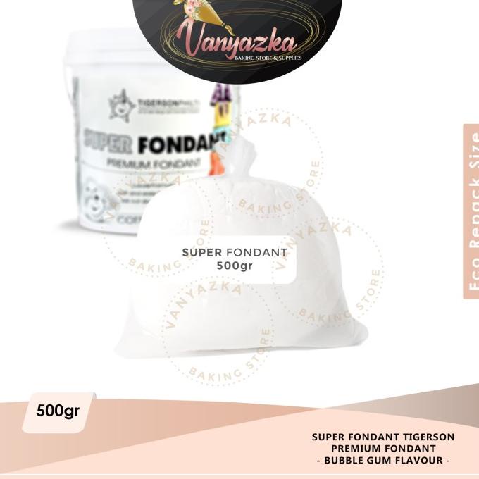 

Fondant Super Putih Kapas/Cotton White Tigerson 500gr (repack)