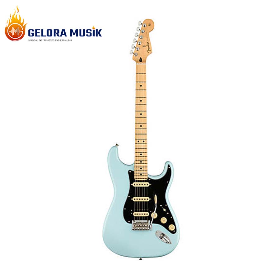 Gitar Elektrik Fender Player HSS Stratocaster, Maple FB, Sonic Blue