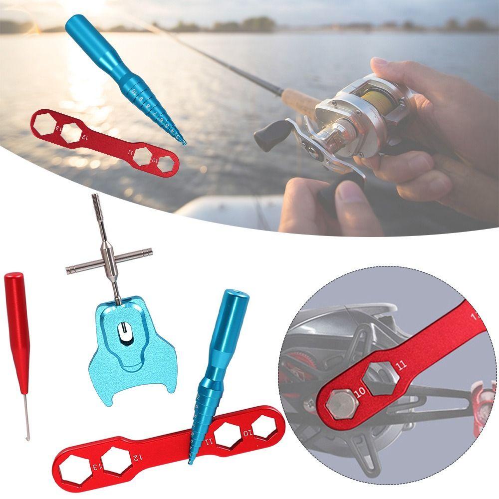 TOP Reel Pancing Bearing Pin Remover Pencabut Roda Kawat Aluminium Alloy Repair Pin Remove device